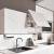 Mobilă de bucătărie modernă Nobilia Color Concept - Marmură Carrara 